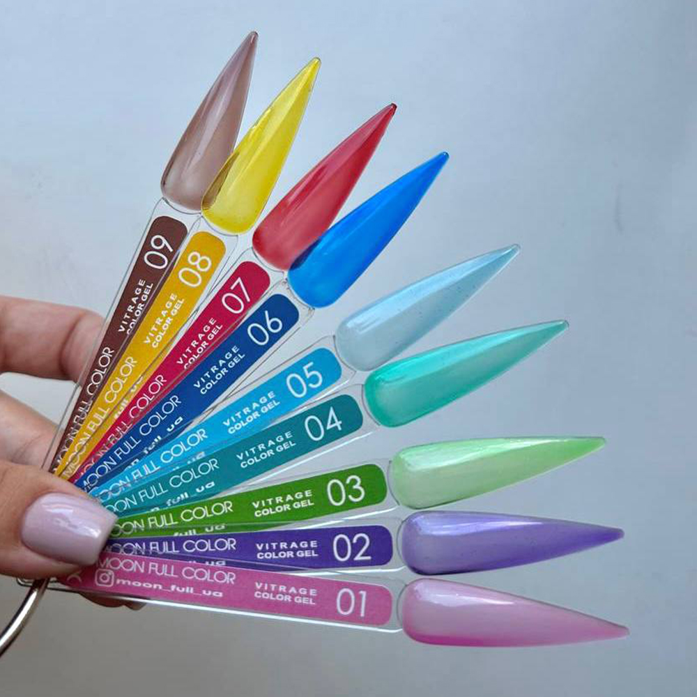 Гель-лак Moon Full Vitrage Collor Gel №03, 8 мл - Зображення 2