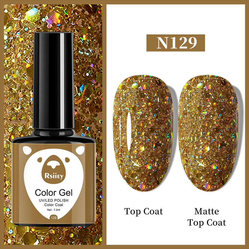 Гель-лак Rsiiey Color Gel N129, 7.3 мл