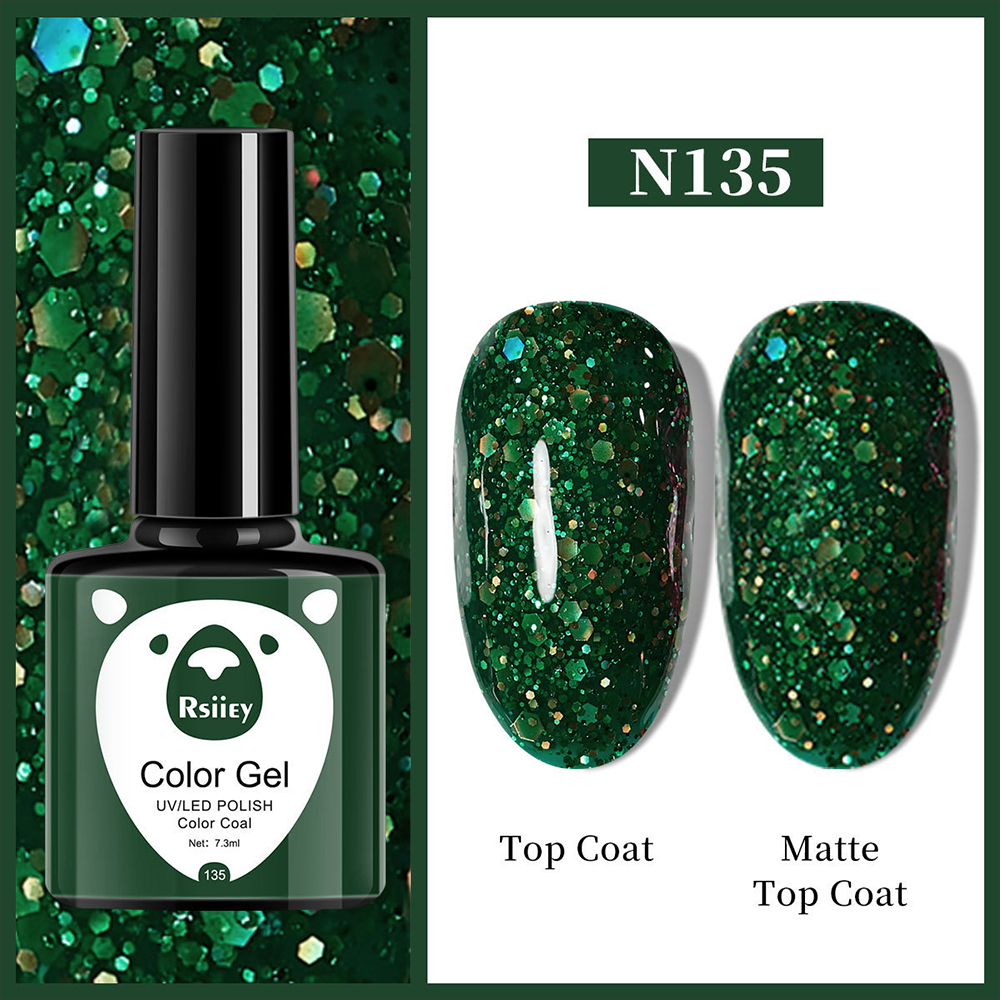 Гель-лак Rsiiey Color Gel N135, 7.3 мл