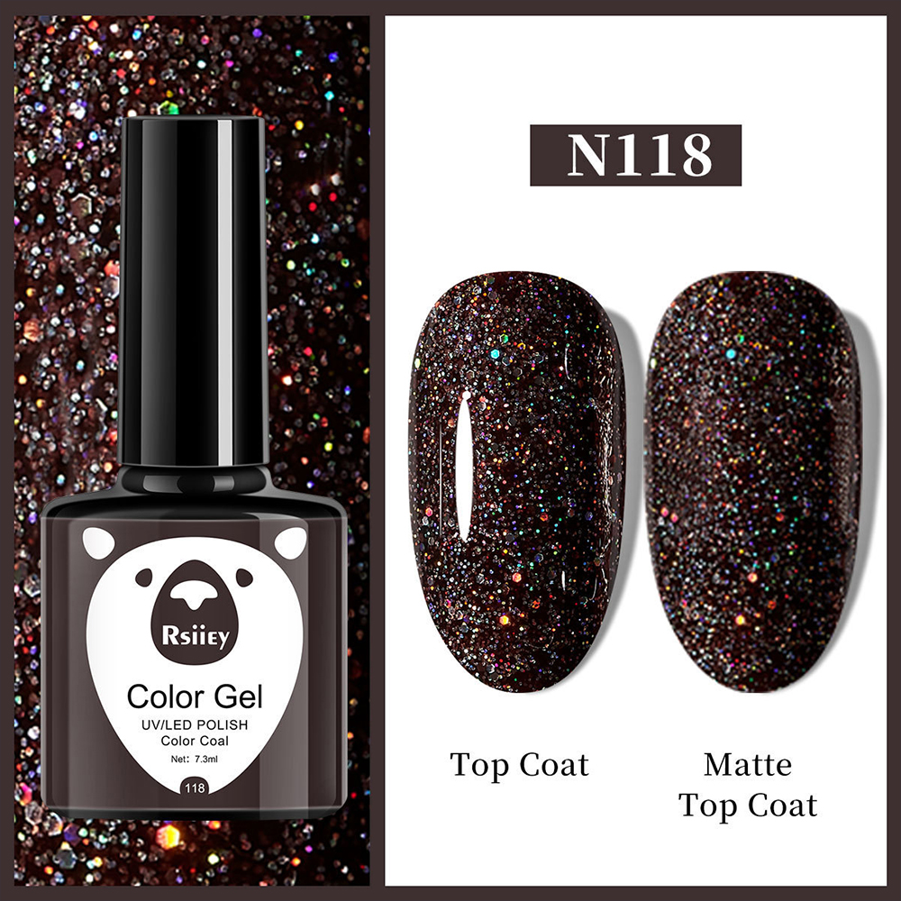 Гель-лак Rsiiey Color Gel N118, 7.3 мл
