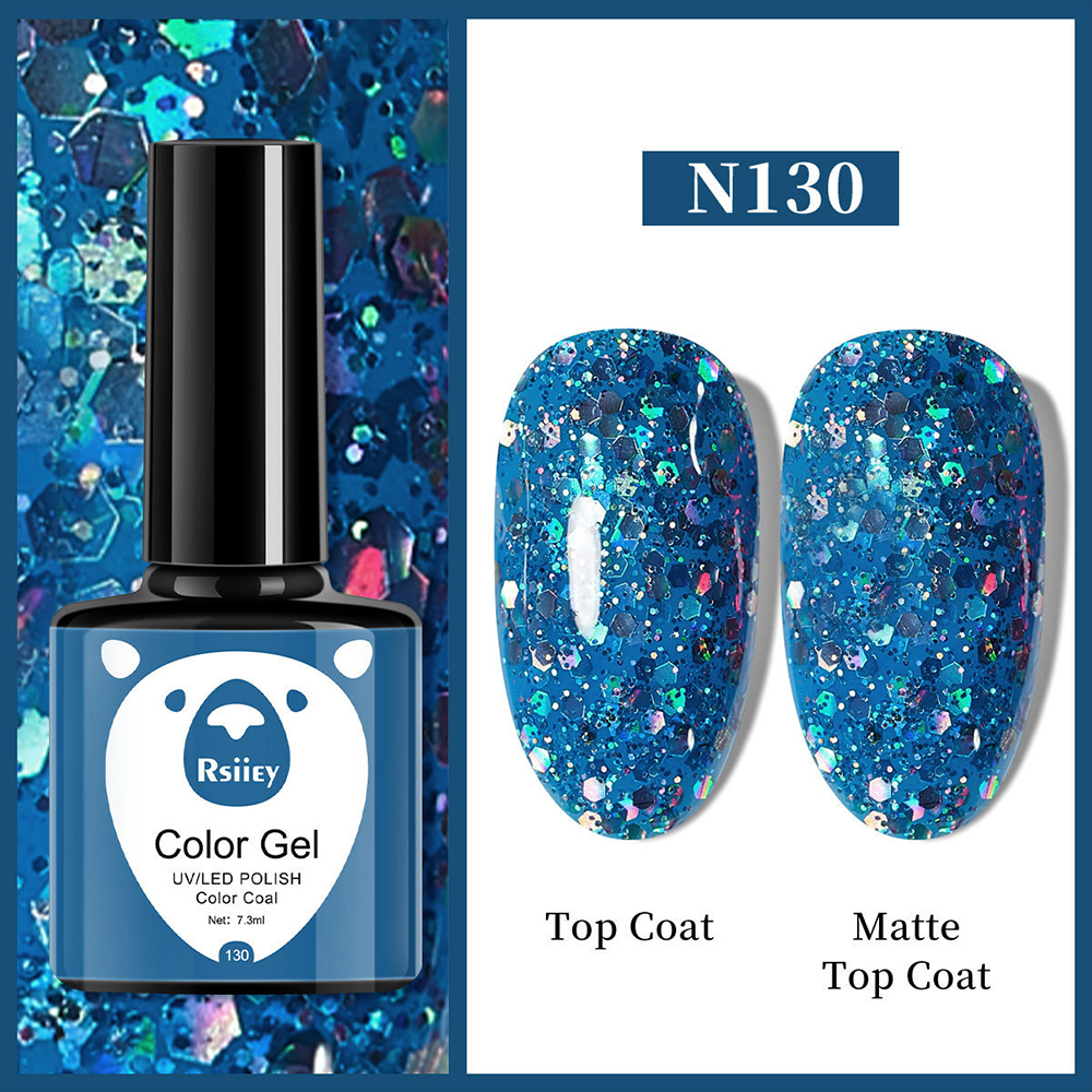 Гель-лак Rsiiey Color Gel N130, 7.3 мл