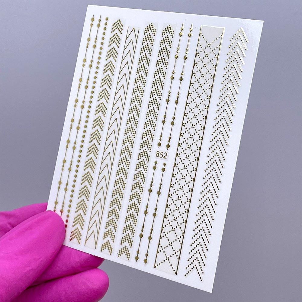 Наклейки Nail Stickers 852