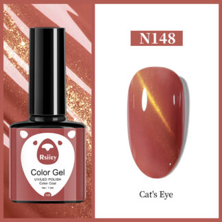 Гель-лак Rsiiey Cat Eye Color Gel N148, 7.3 мл