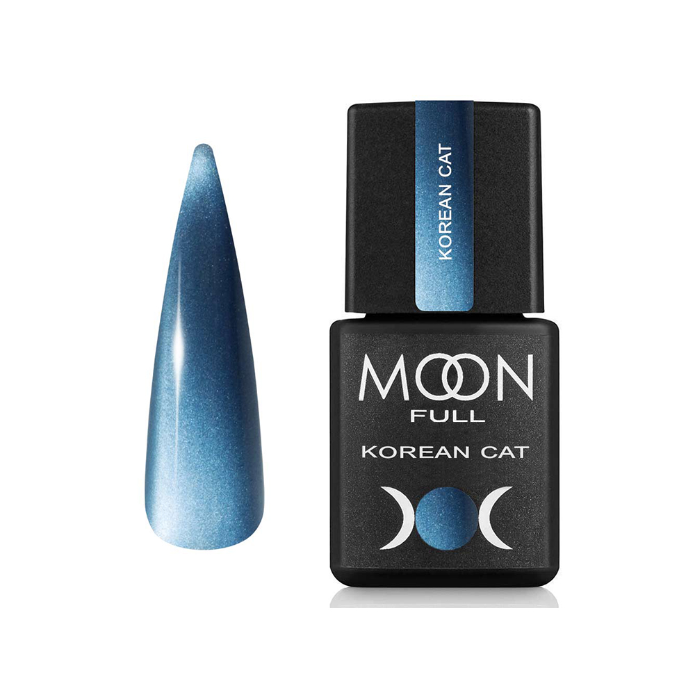 Гель-лак Moon Full Korean Cat №01, 8 мл (космічний сапфір)