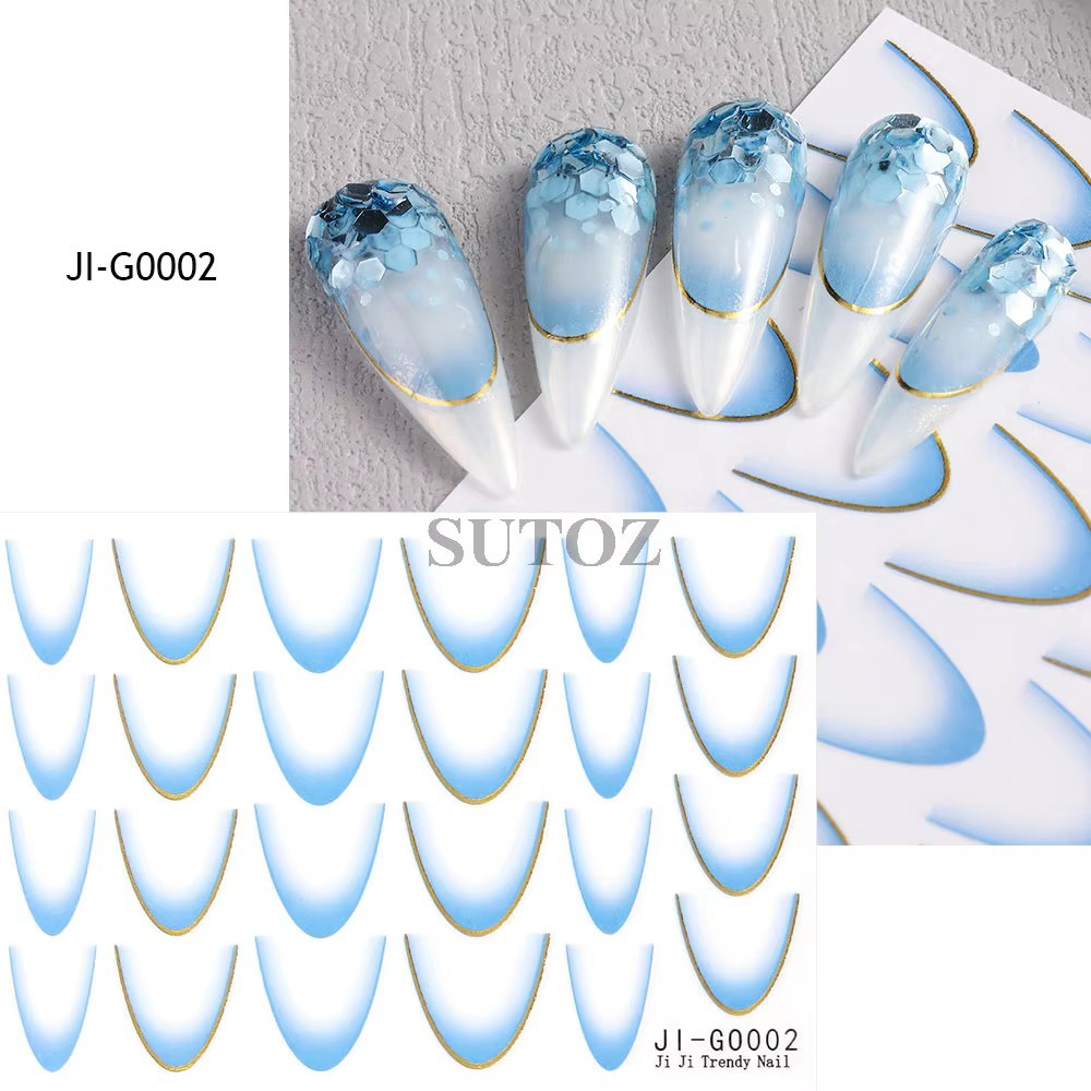 Наклейки Trendy Nail JI-G0002