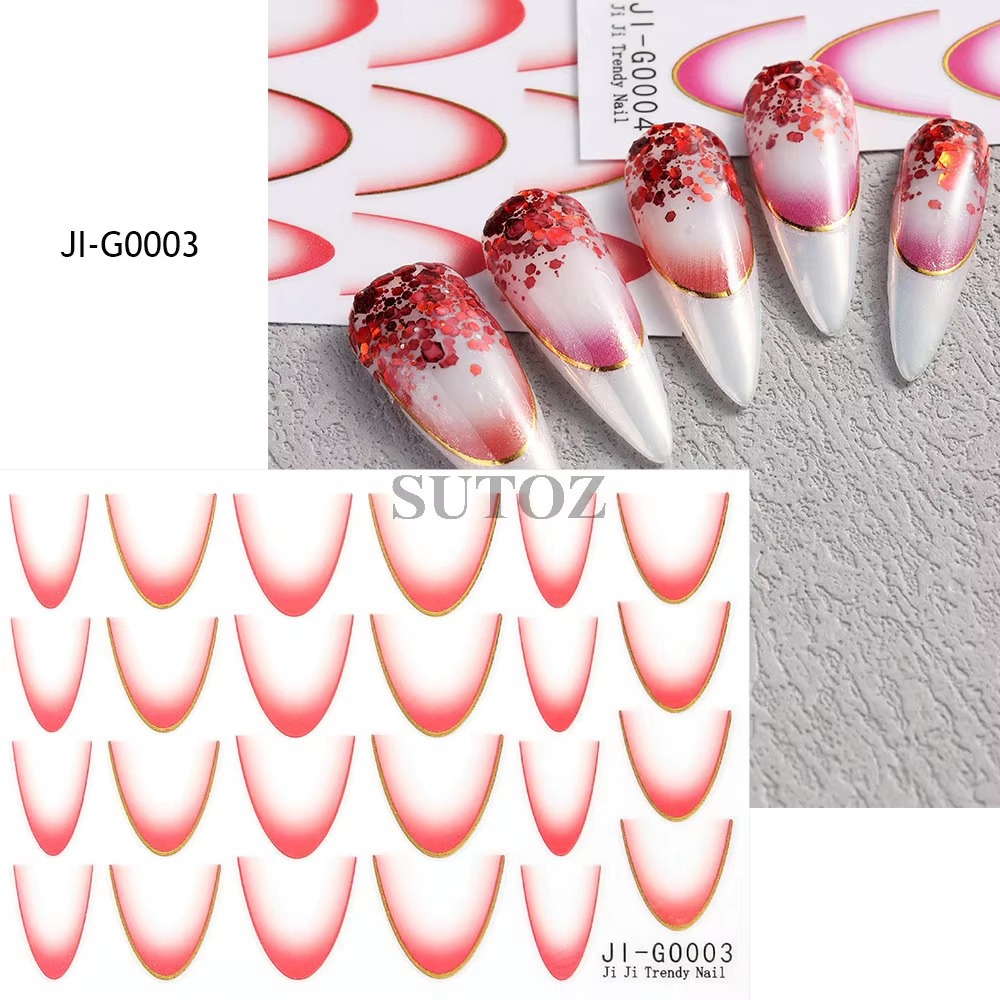 Наклейки Trendy Nail JI-G0003