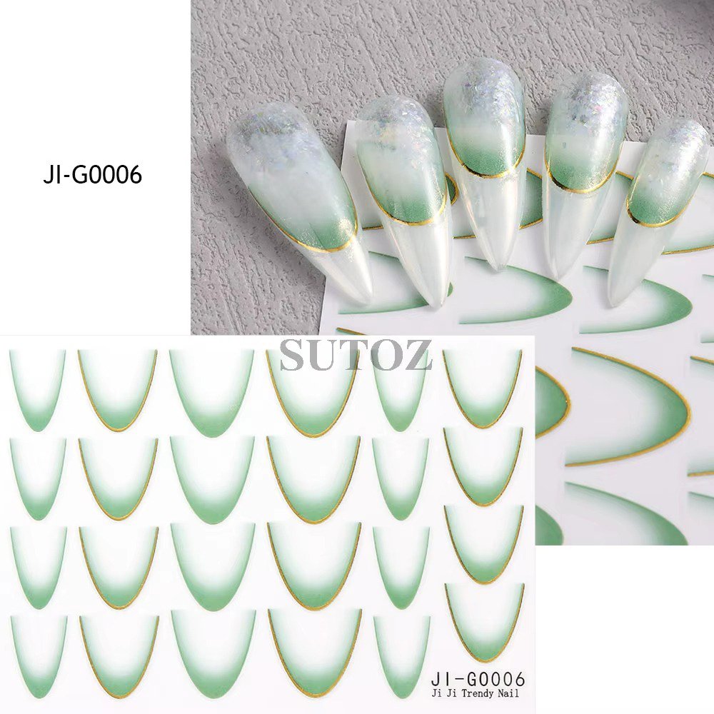 Наклейки Trendy Nail JI-G0006