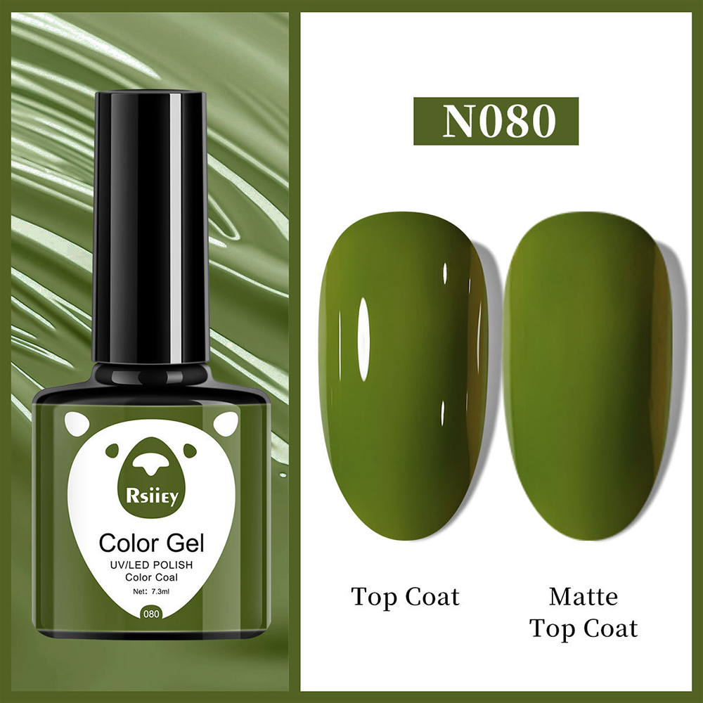 Гель-лак Rsiiey Color Gel N080, 7.3 мл
