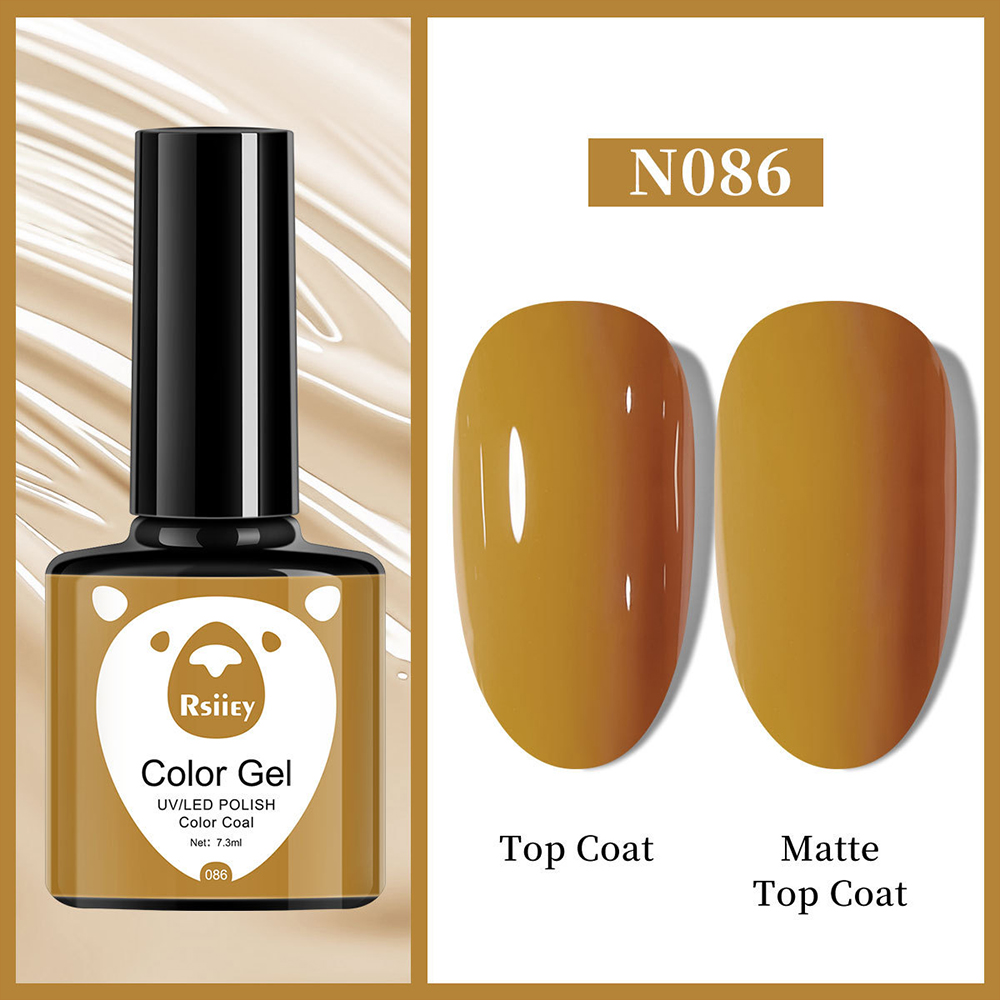 Гель-лак Rsiiey Color Gel N086, 7.3 мл
