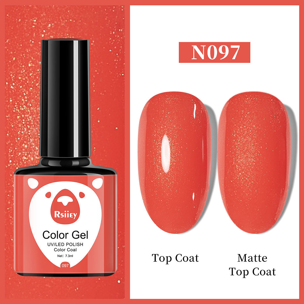 Гель-лак Rsiiey Color Gel N097, 7.3 мл
