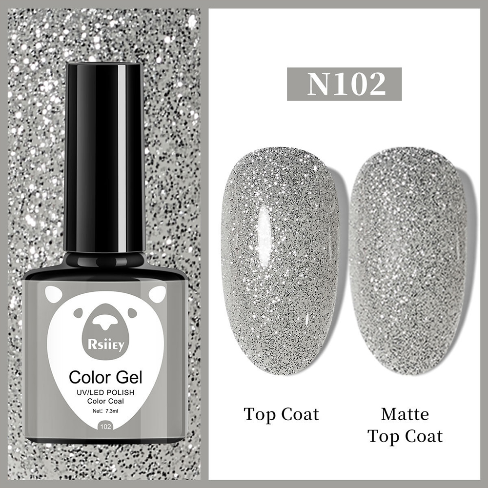 Гель-лак Rsiiey Color Gel N102, 7.3 мл