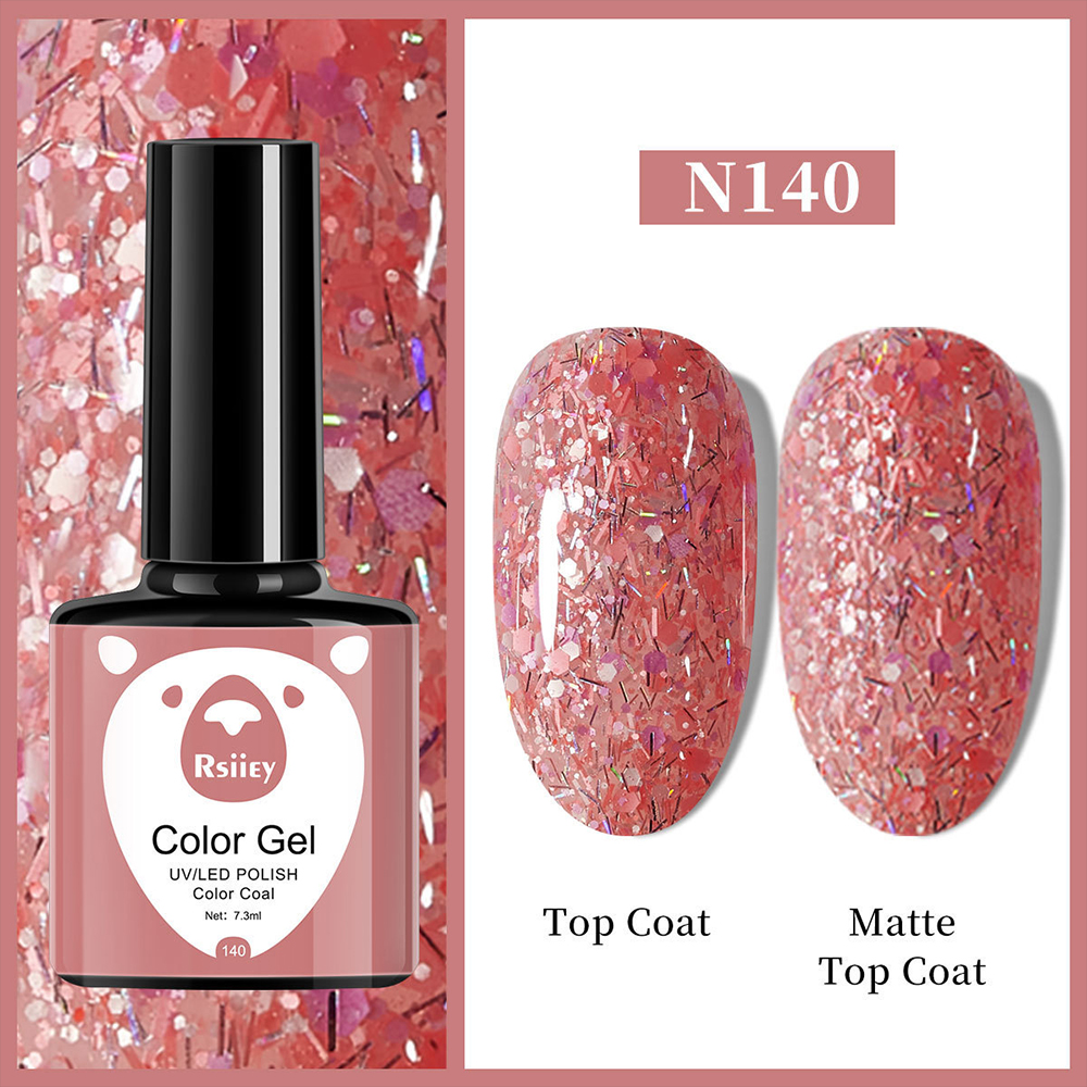 Гель-лак Rsiiey Color Gel N140, 7.3 мл