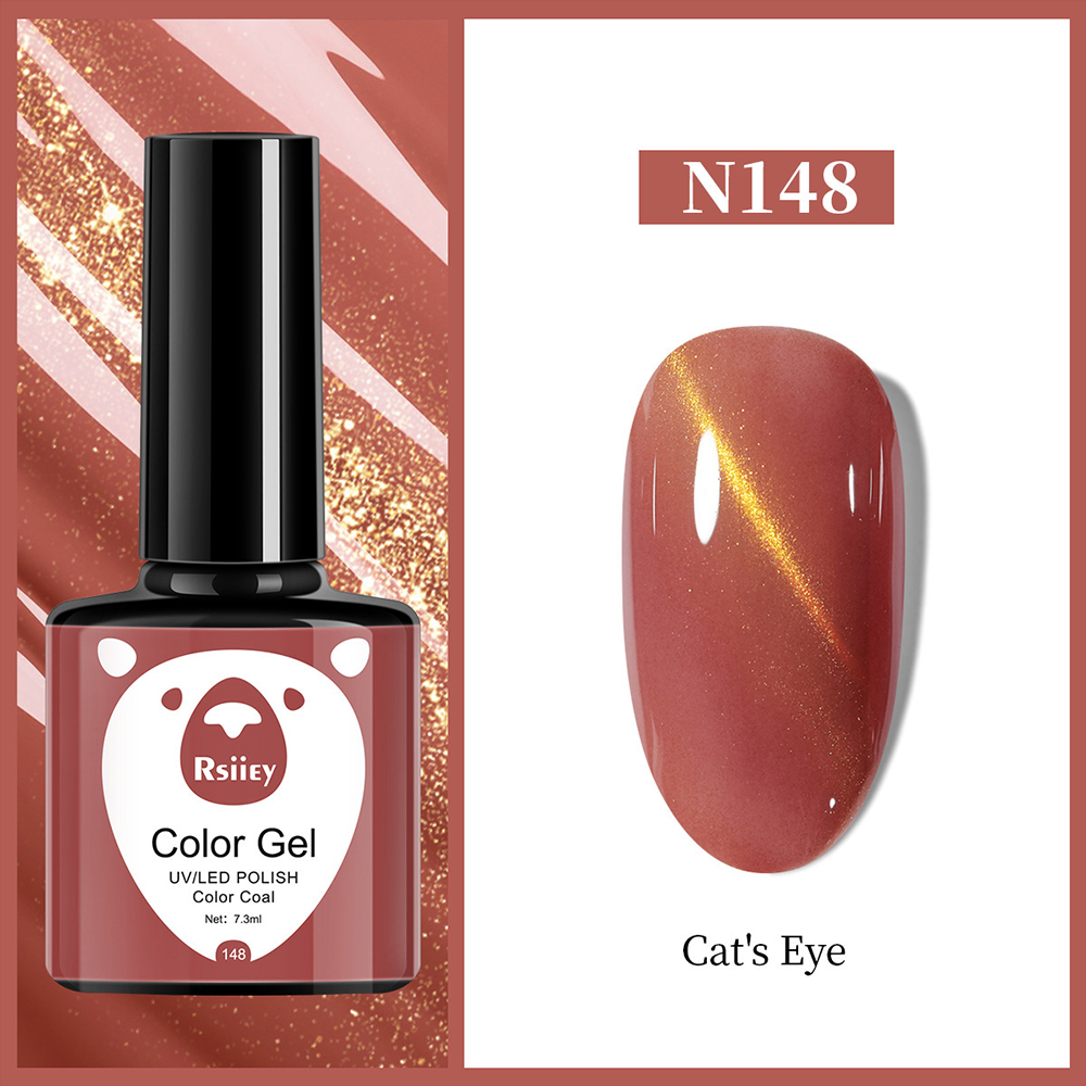 Гель-лак Rsiiey Cat Eye Color Gel N148, 7.3 мл