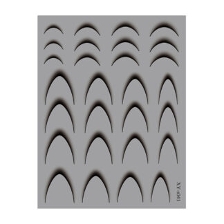 Наклейки Nail Sticker XY-S041 (колір: чорний)