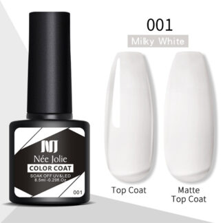 Гель-лак Nee Jolie 001 (Milky White), 8 мл