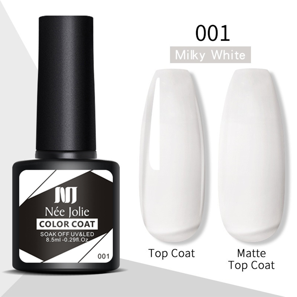 Гель-лак Nee Jolie 001 (Milky White), 8 мл