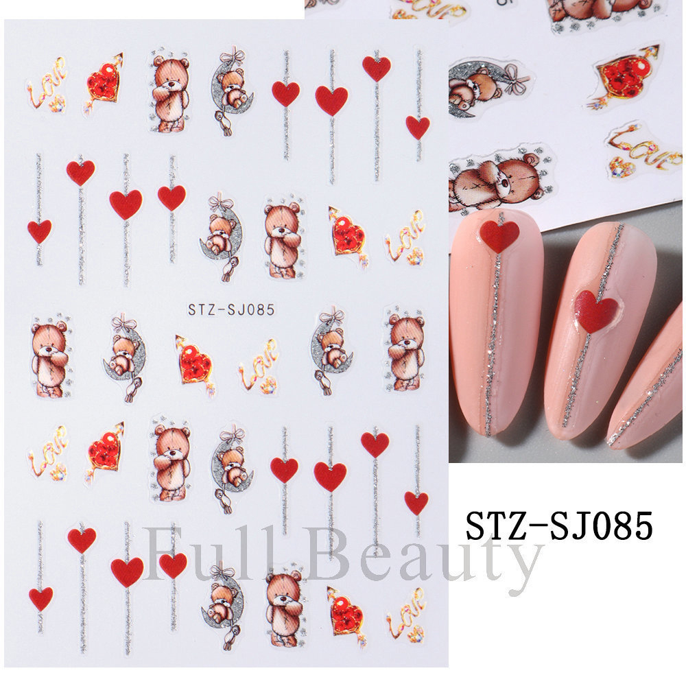 Наклейки Nail Sticker STZ-SJ085