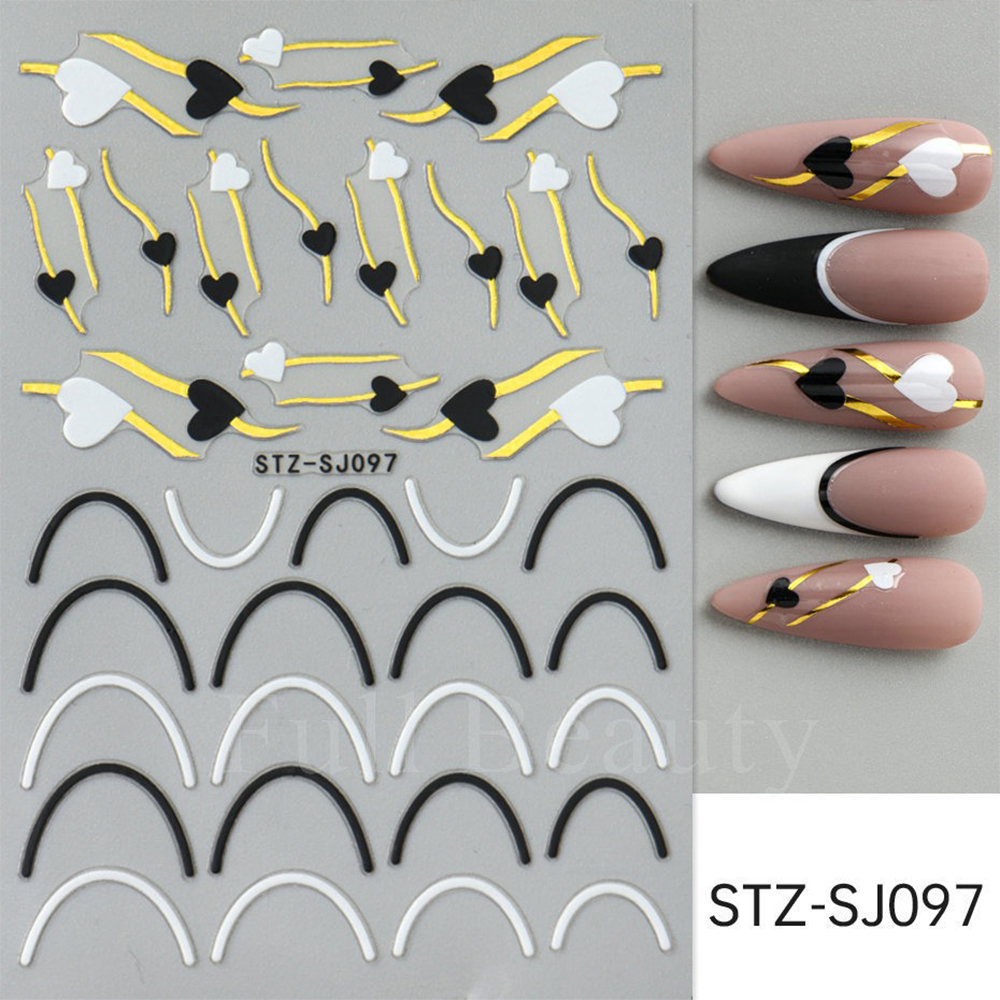 Наклейки Nail Sticker STZ-SJ097