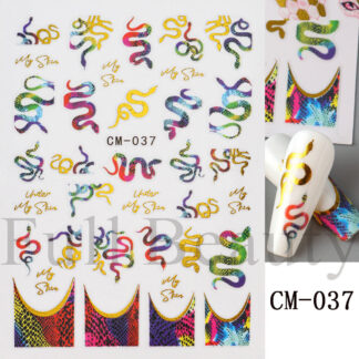 Наклейки Nail Sticker CM-037