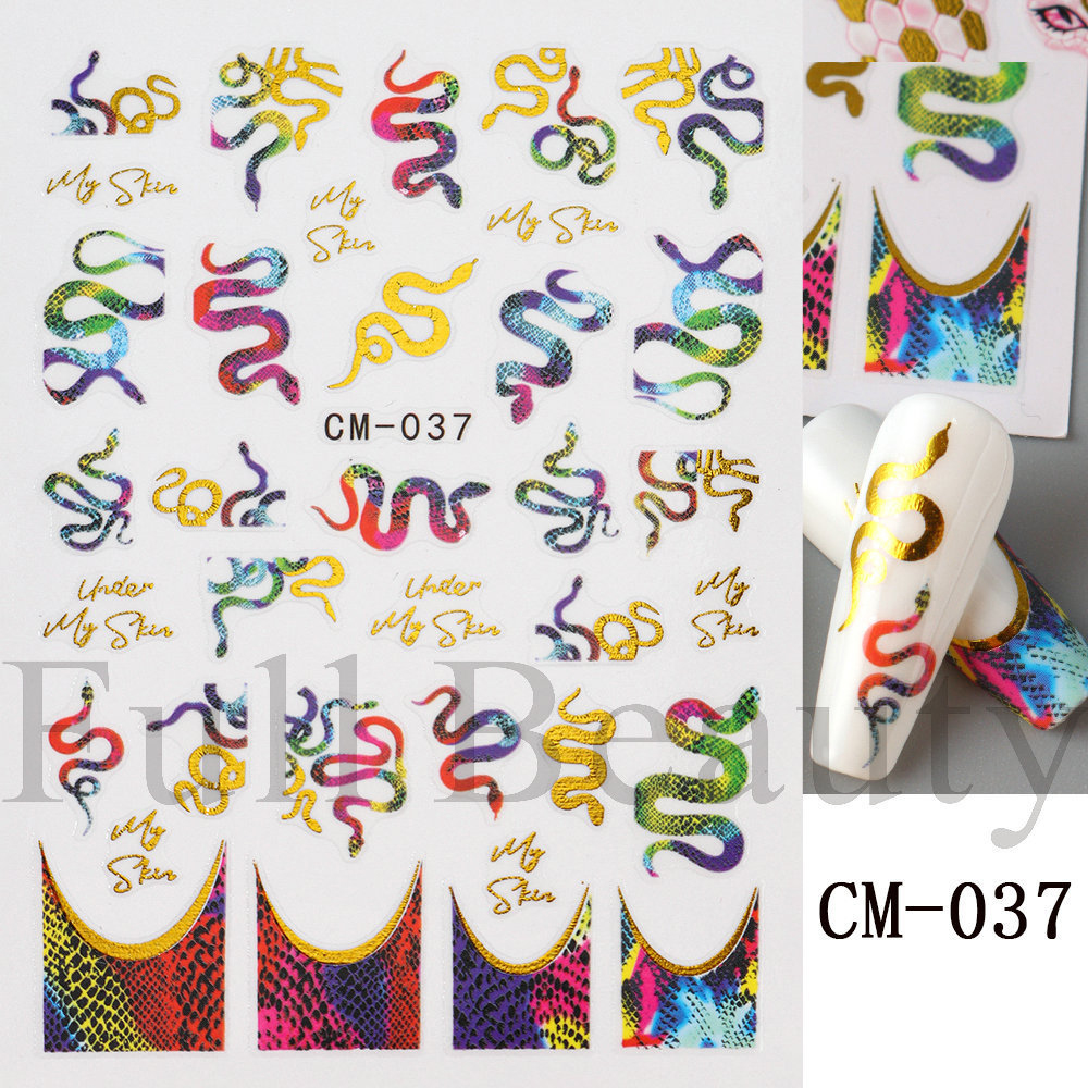 Наклейки Nail Sticker CM-037