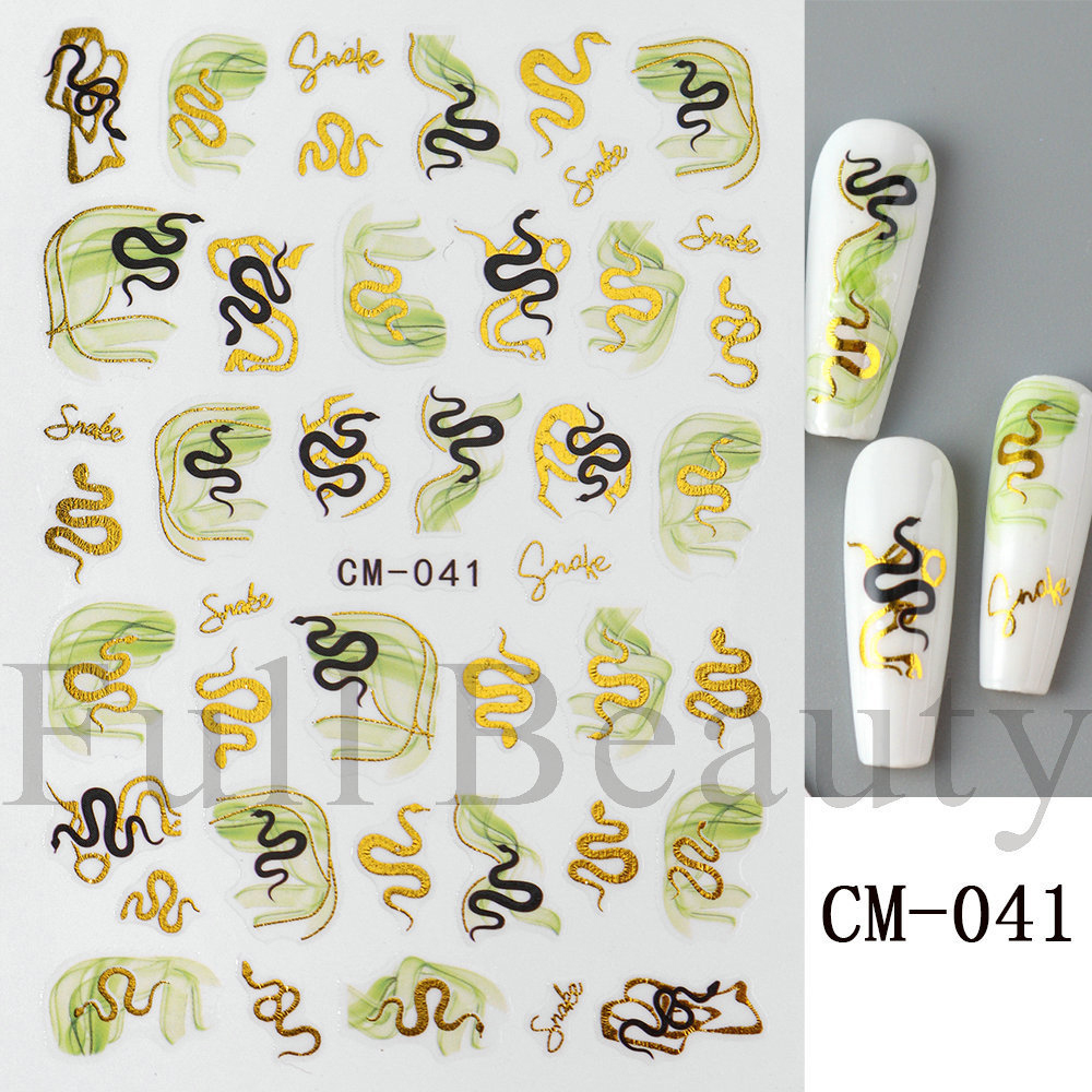 Наклейки Nail Sticker CM-041