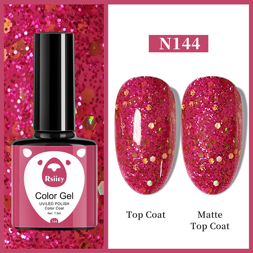 Гель-лак Rsiiey Color Gel N144, 7.3 мл