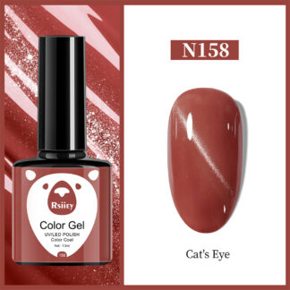 Гель-лак Rsiiey Cat Eye Color Gel N158, 7.3 мл