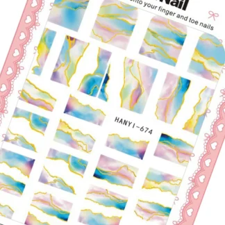 Наклейки HanYi Nail HANYI-674