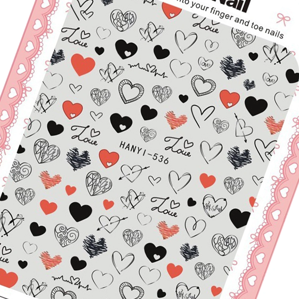 Наклейки HanYi Nail HANYI-536