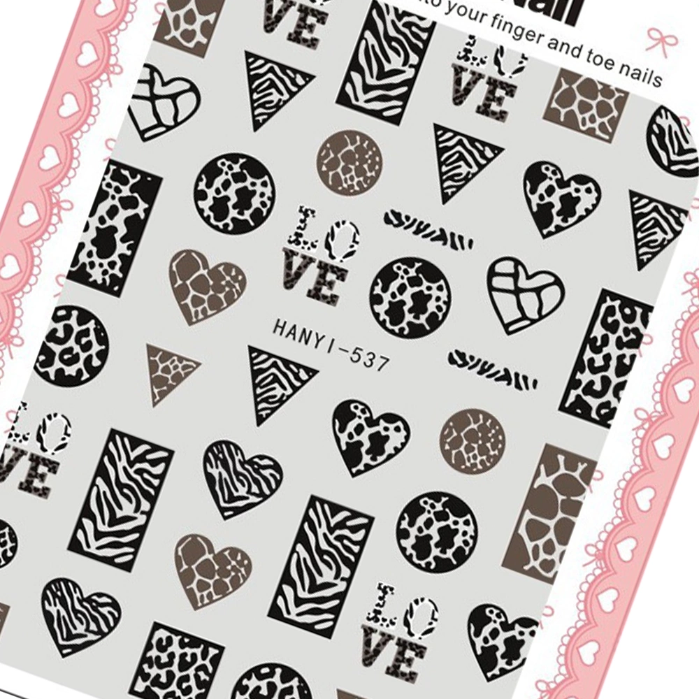 Наклейки HanYi Nail HANYI-537
