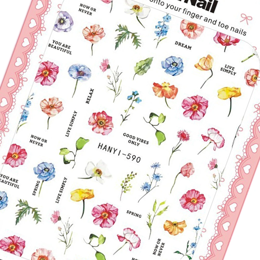 Наклейки HanYi Nail HANYI-590