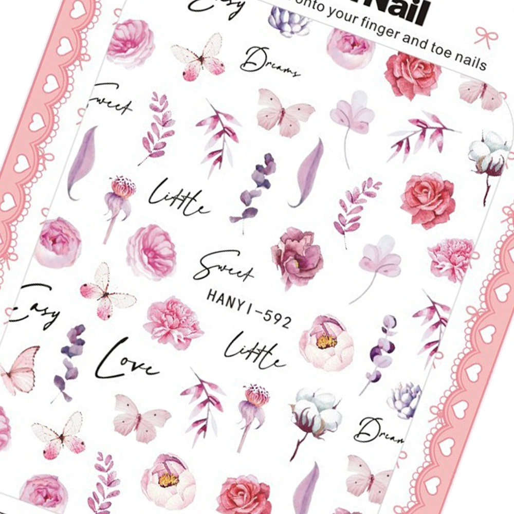 Наклейки HanYi Nail HANYI-592