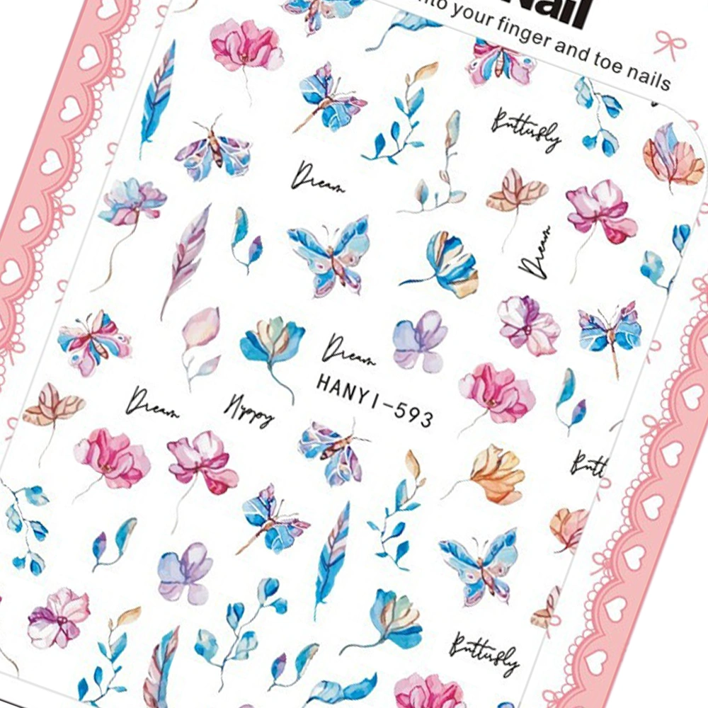 Наклейки HanYi Nail HANYI-593