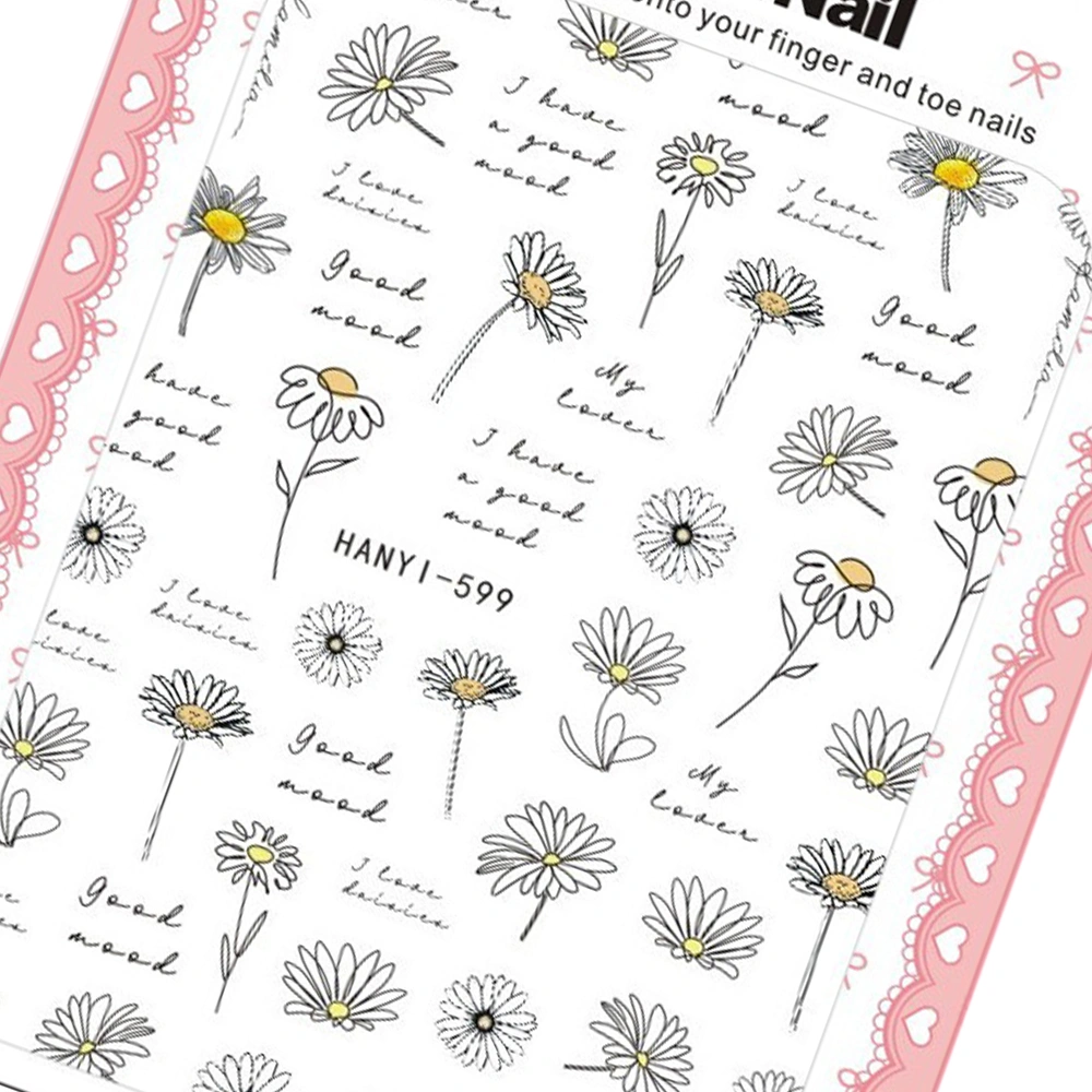 Наклейки HanYi Nail HANYI-599