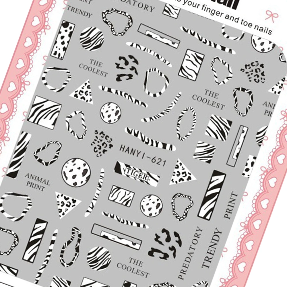 Наклейки HanYi Nail HANYI-621