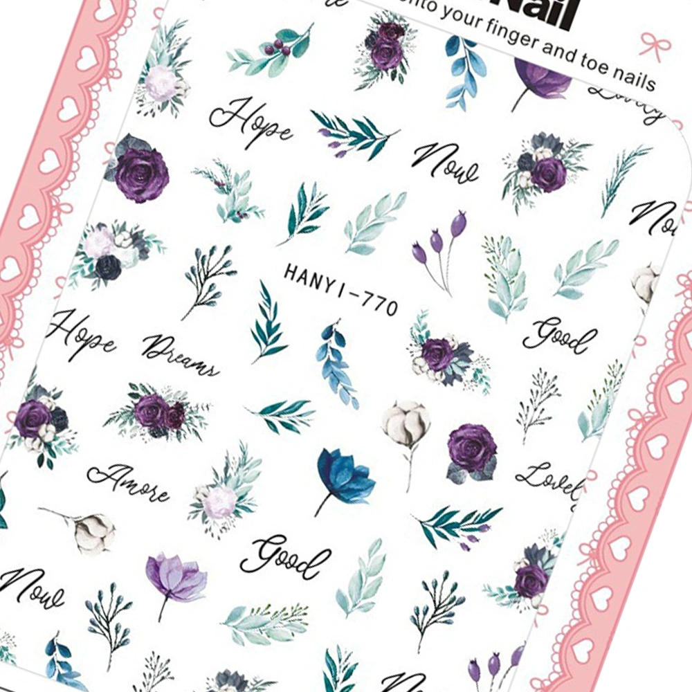 Наклейки HanYi Nail HANYI-770