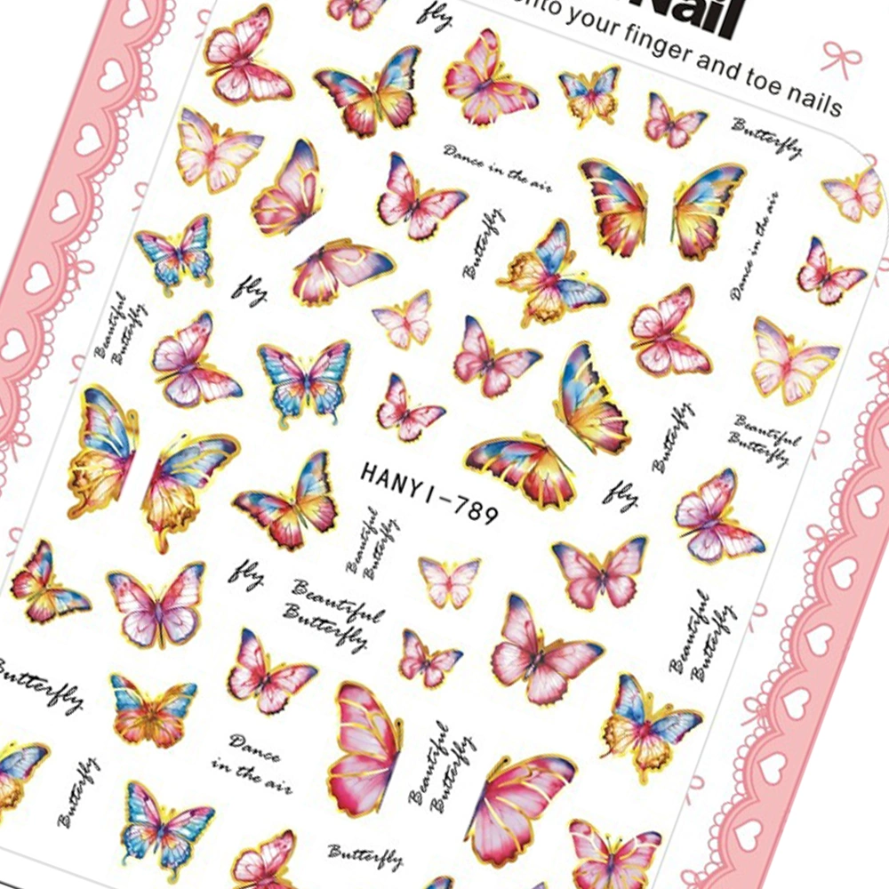 Наклейки HanYi Nail HANYI-789