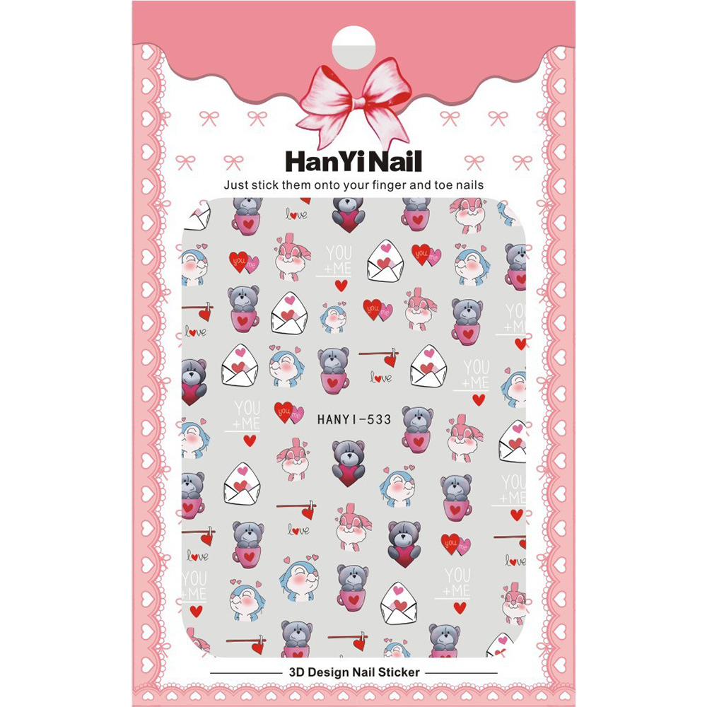 Наклейки HanYi Nail HANYI-533