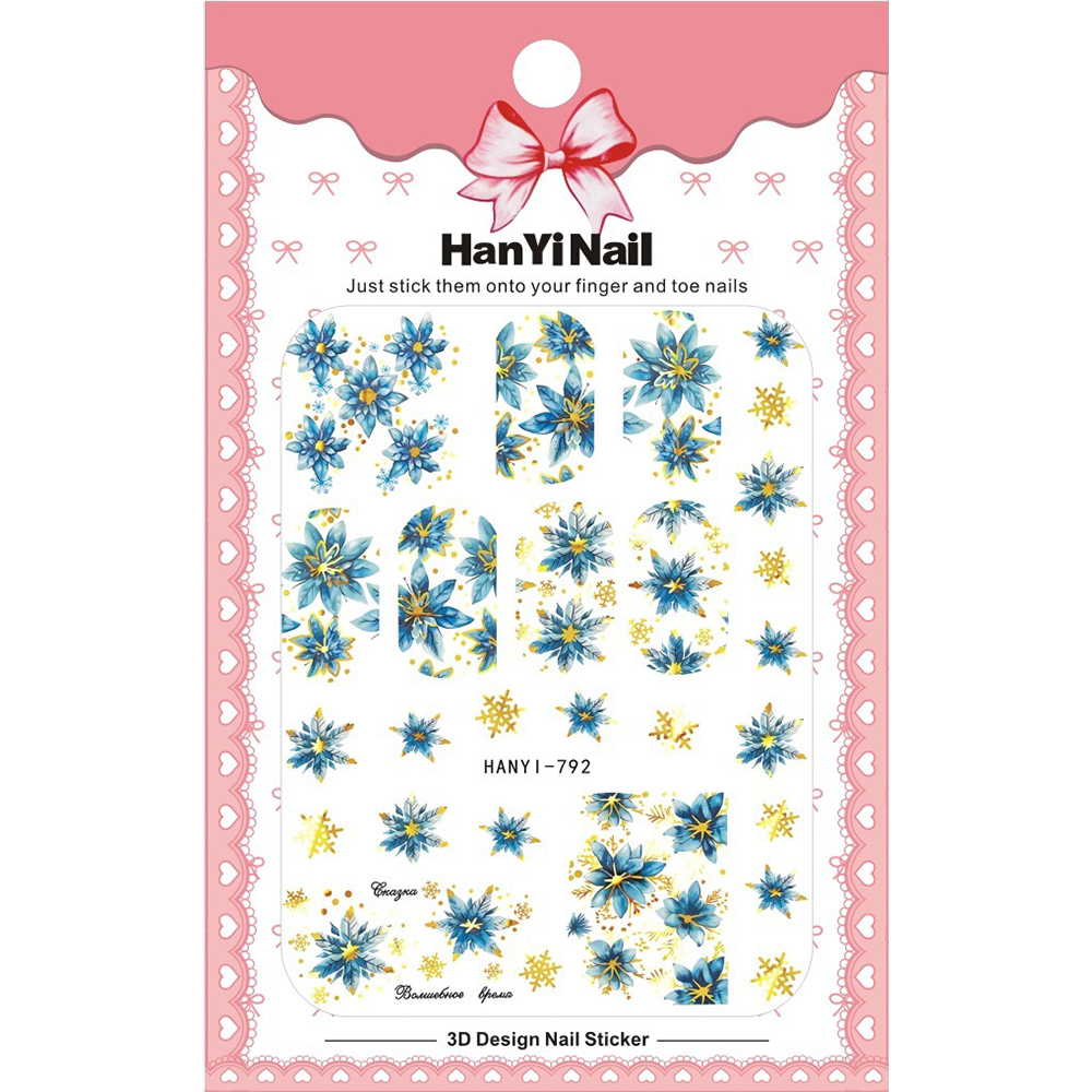 Наклейки HanYi Nail HANYI-792