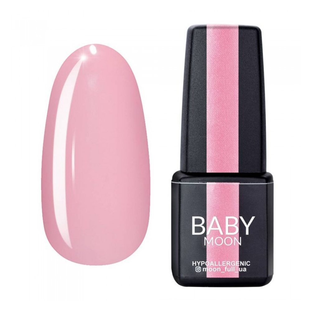 Гель-лак Baby Moon Dolce Rose №006, 6 мл (ніжно-рожевий)