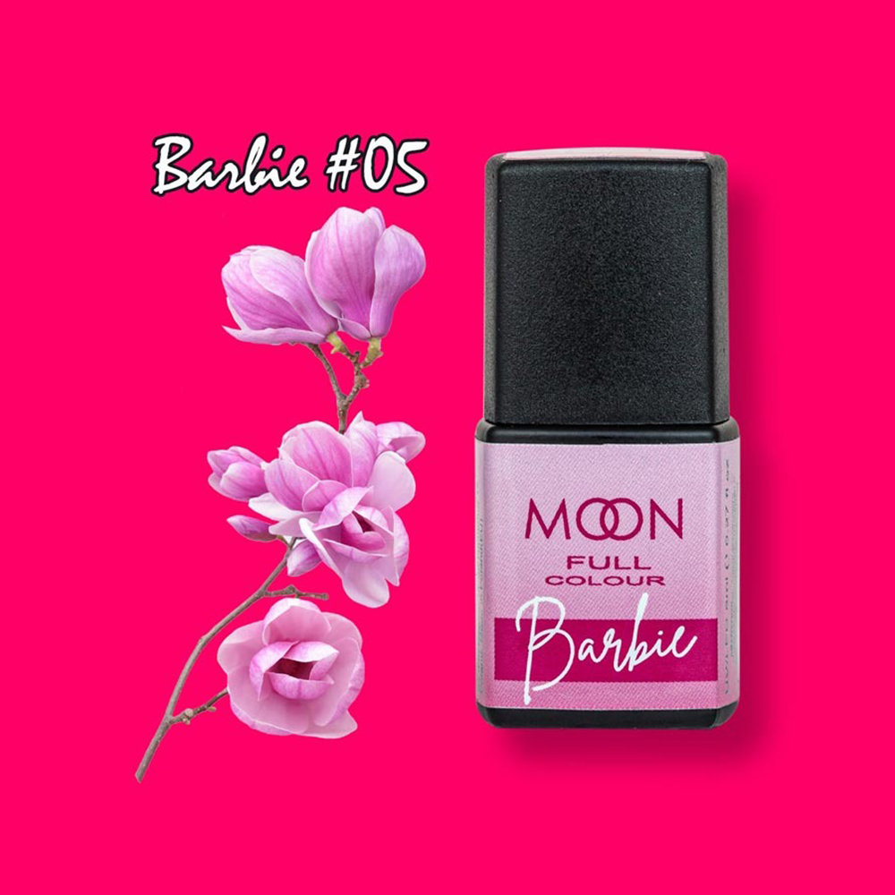Гель-лак Moon Full Barbie Color №05-1, 8 мл