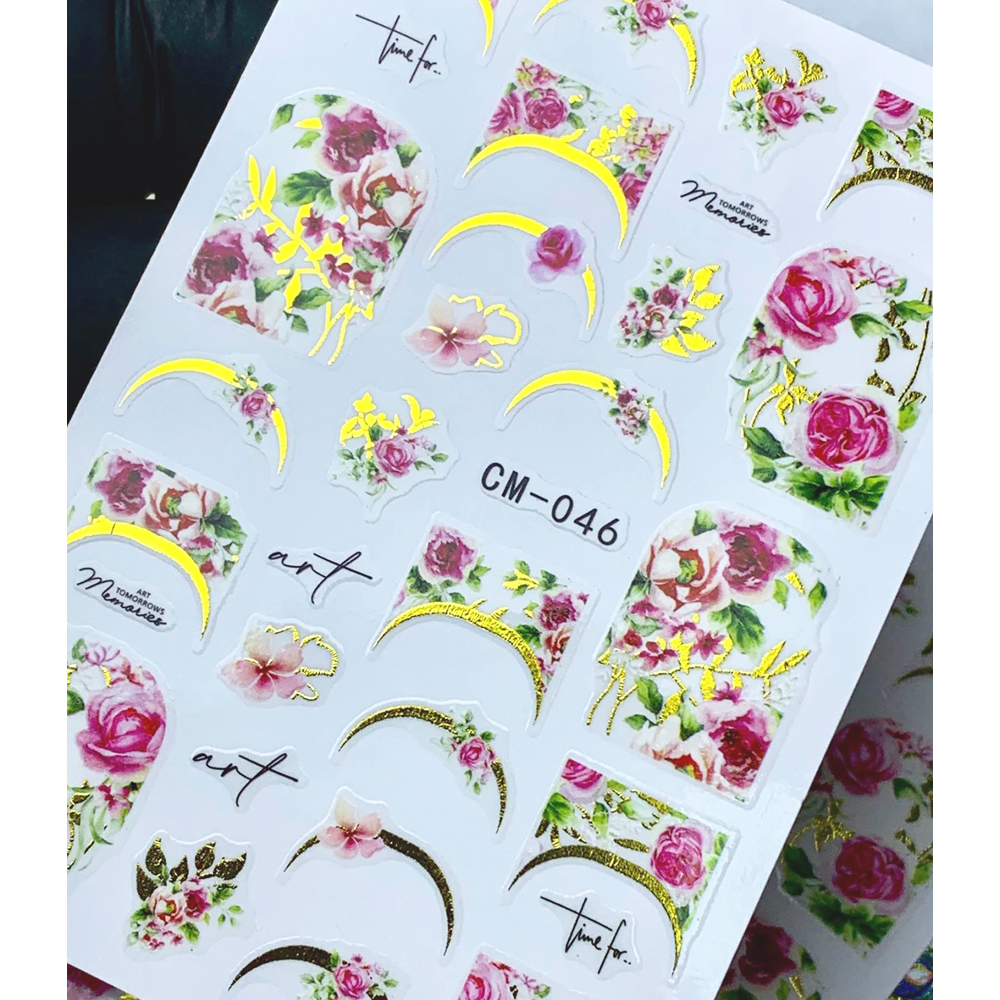 Наклейки Nail Sticker CM-046
