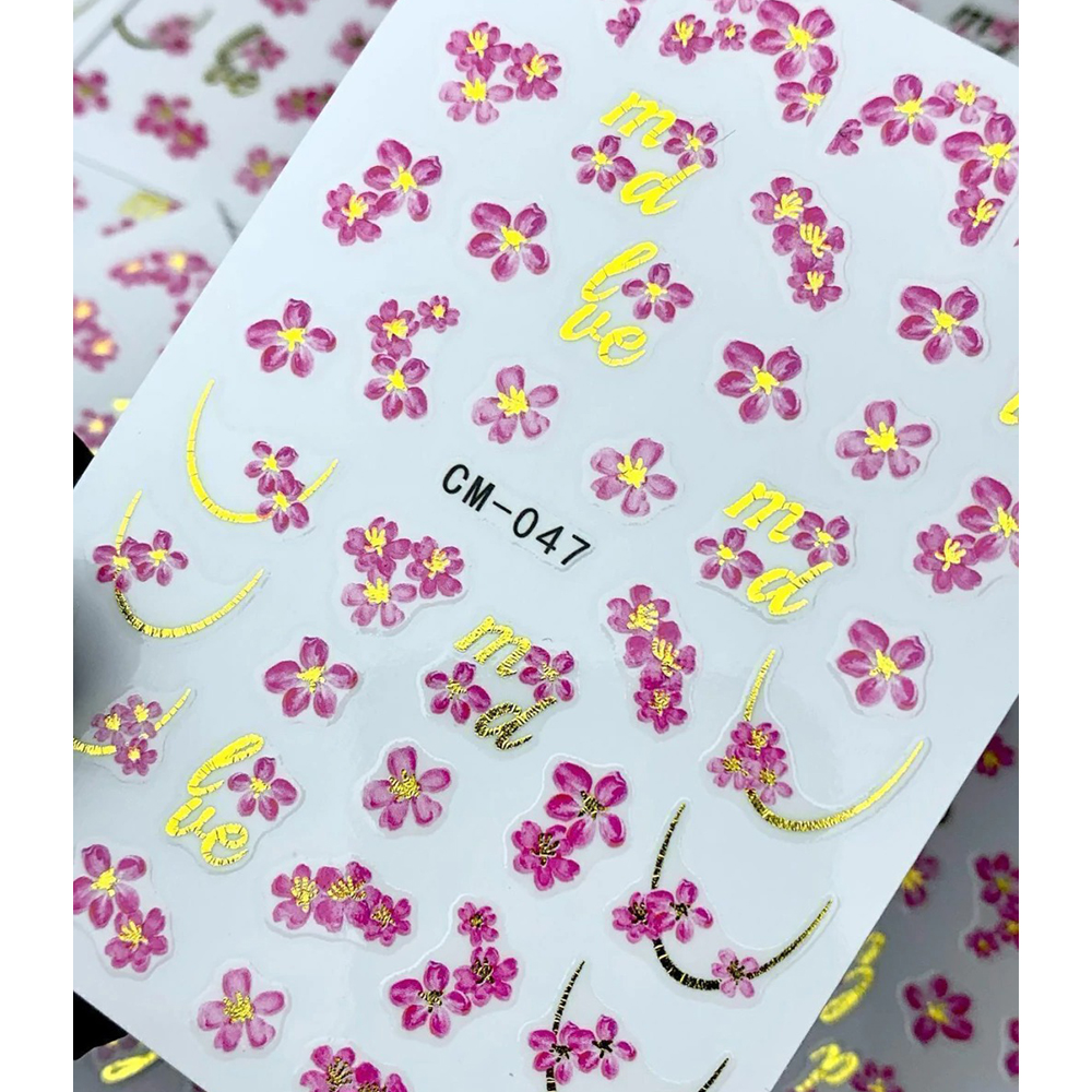 Наклейки Nail Sticker CM-047