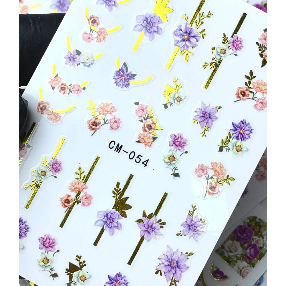 Наклейки Nail Sticker CM-054