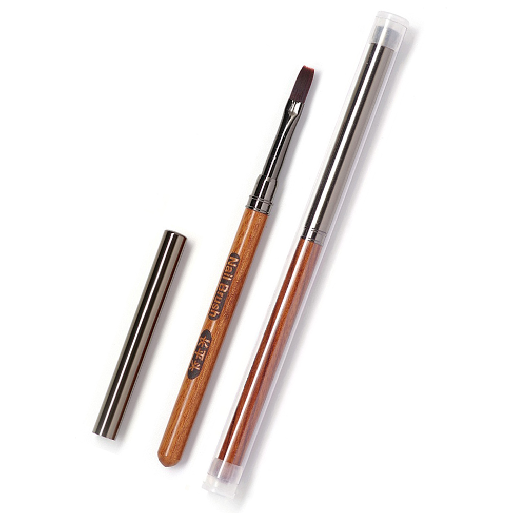 Пензлик для бази (гелю) Nail Brush, прямий