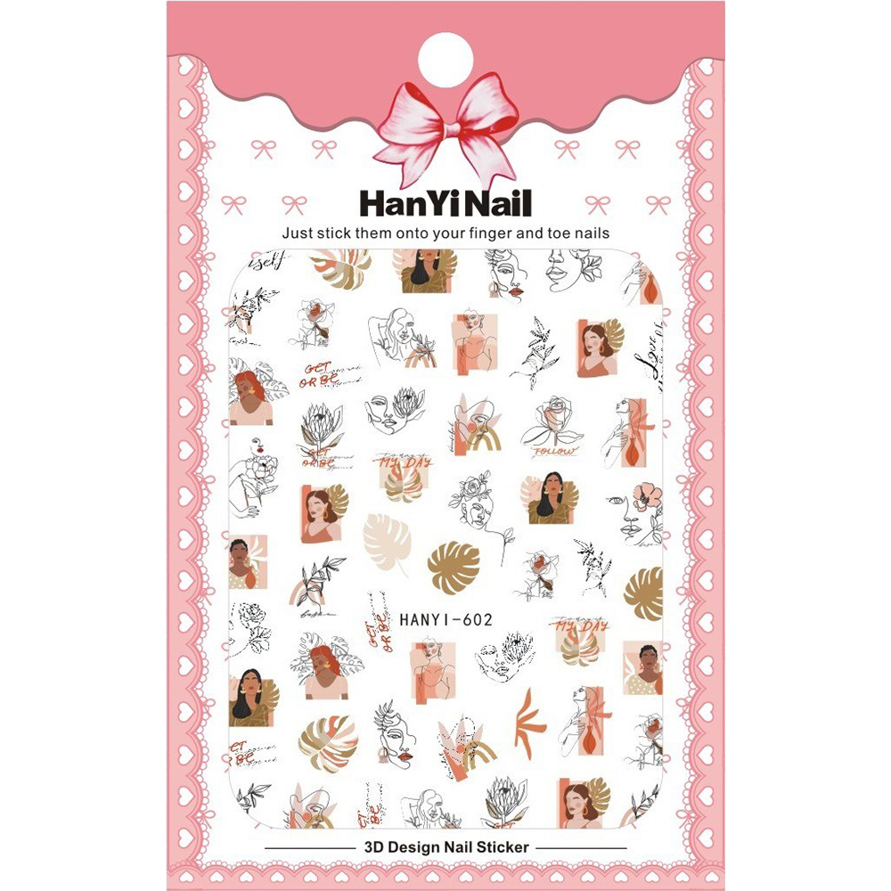 Наклейки HanYi Nail HANYI-602
