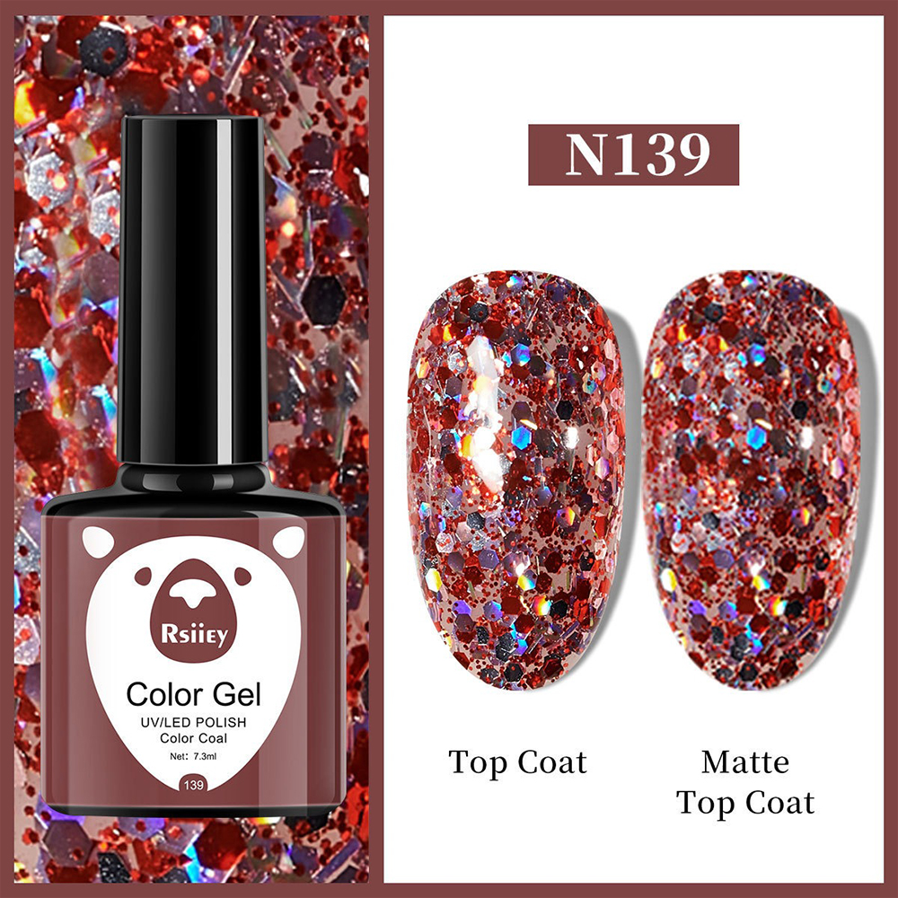 Гель-лак Rsiiey Color Gel N139, 7.3 мл
