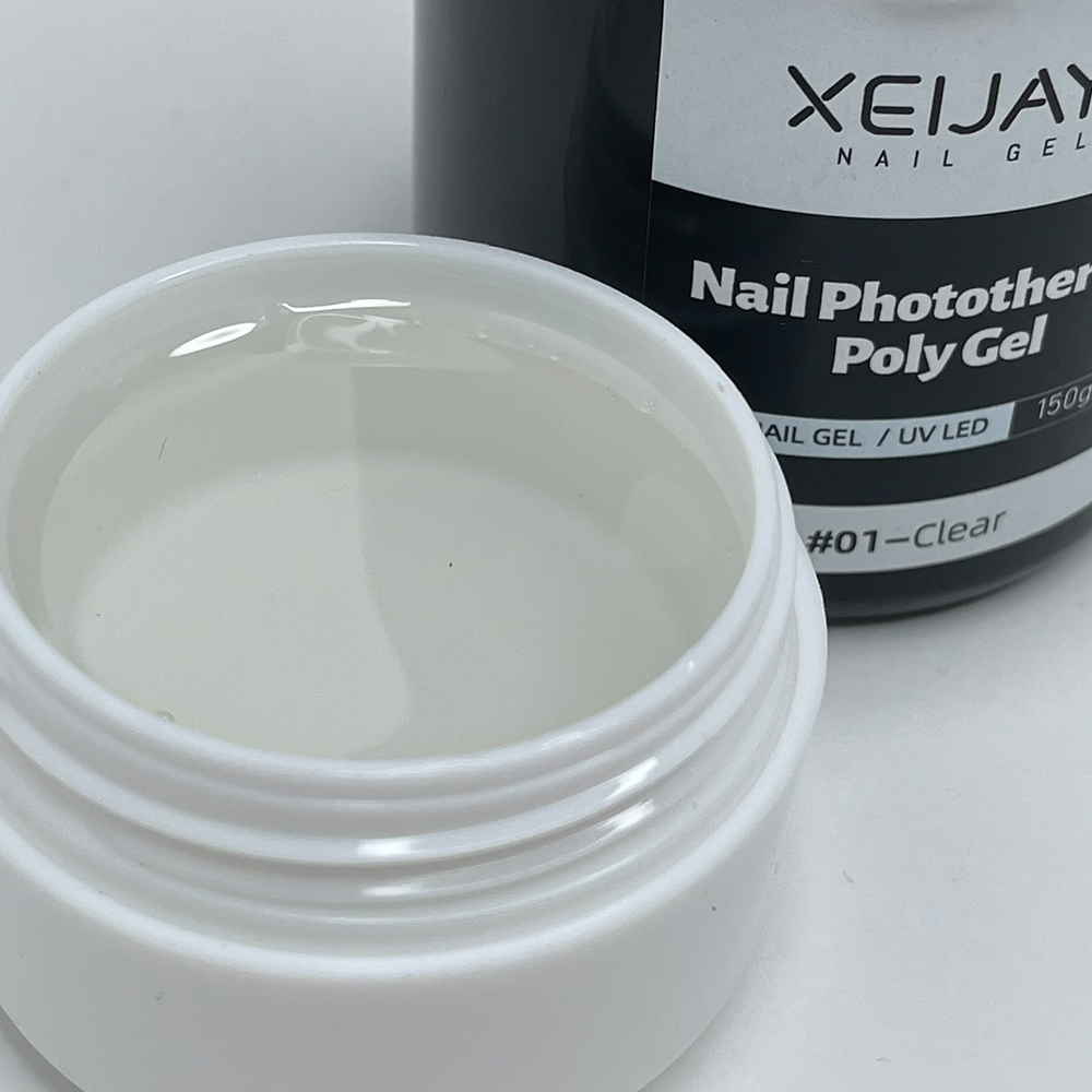 Гель для нарощування XEIJAYI Poly Gel 01, 30 мл (прозорий)