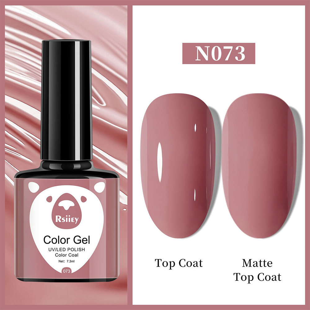 Гель-лак Rsiiey Color Gel N073, 7.3 мл