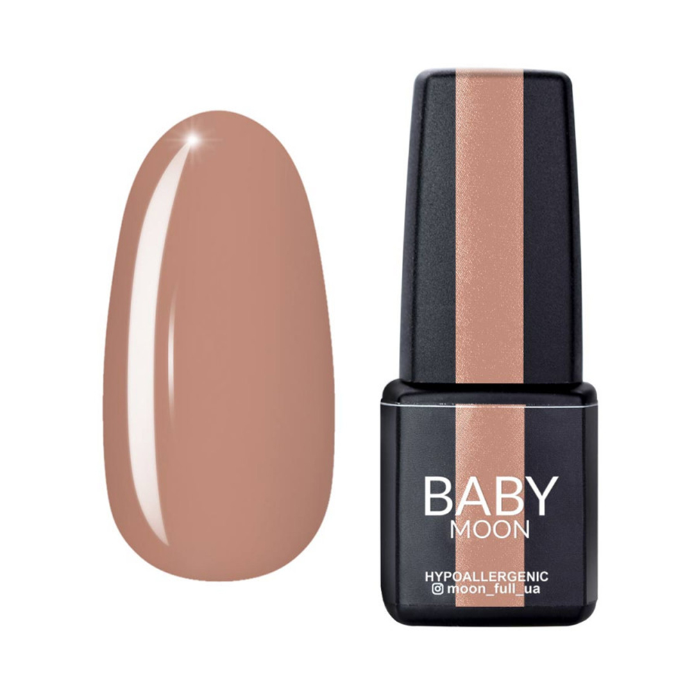 Гель-лак Baby Moon Pastel №005, 6 мл (ніжний капучіно)